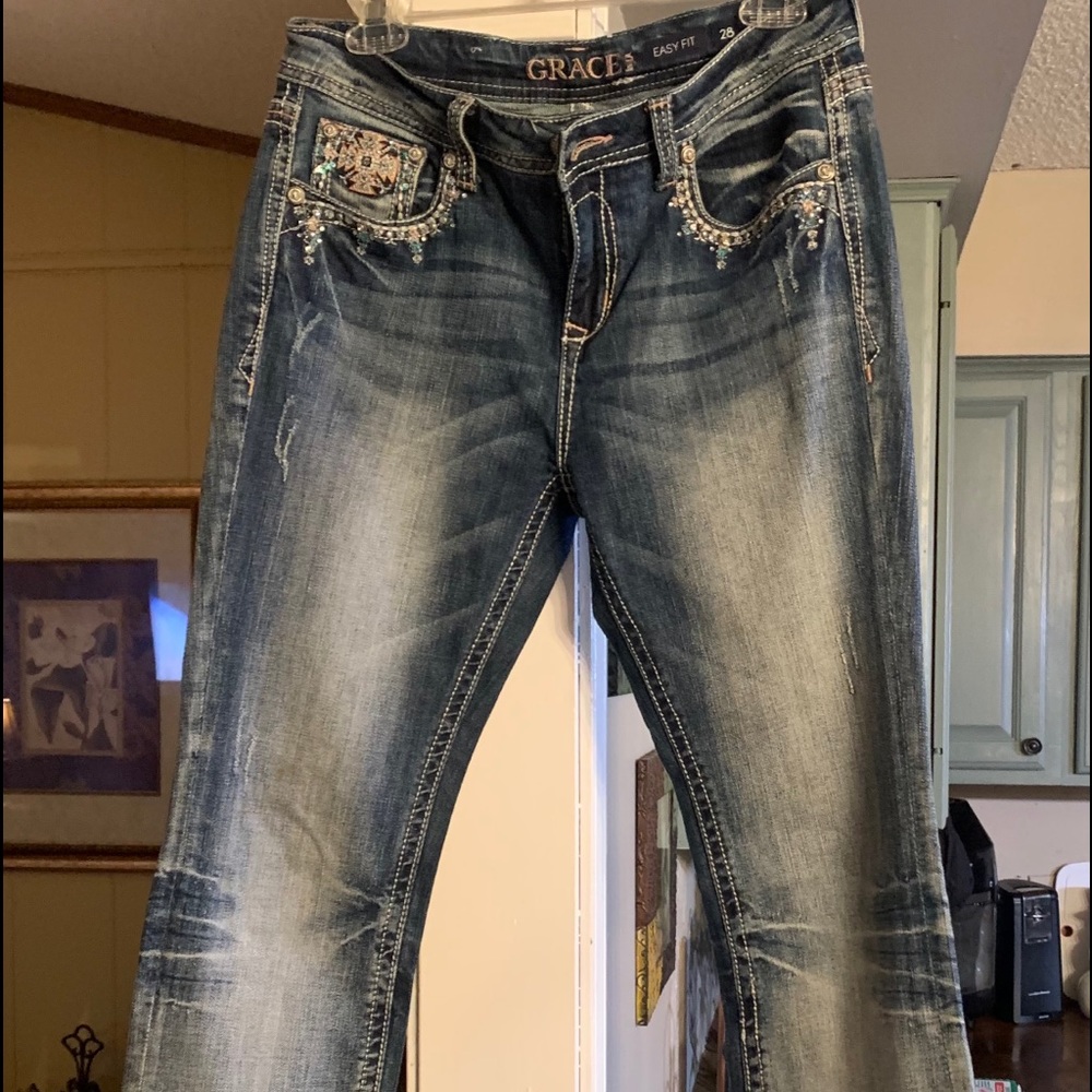 Grace in LA Bling jeans